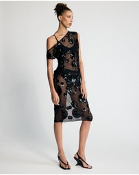Lover - Alexis Sequin Midi Skirt