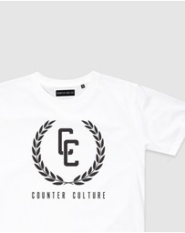 Counter Culture - Garland Logo Tee - Youth