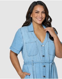 Indigo Tonic - Naomi Chambray Maxi Dress