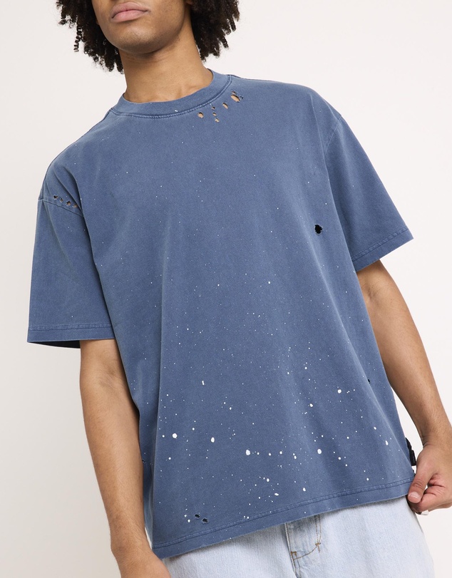 Black Noise White Rain - Trashed T-Shirt