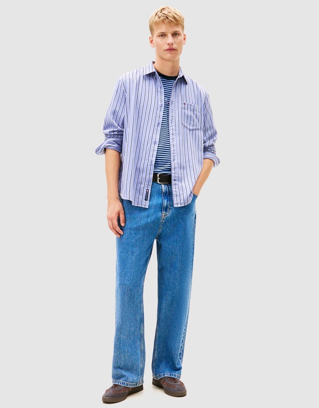 Tommy Jeans - Relaxed Stripe Twill Shirt