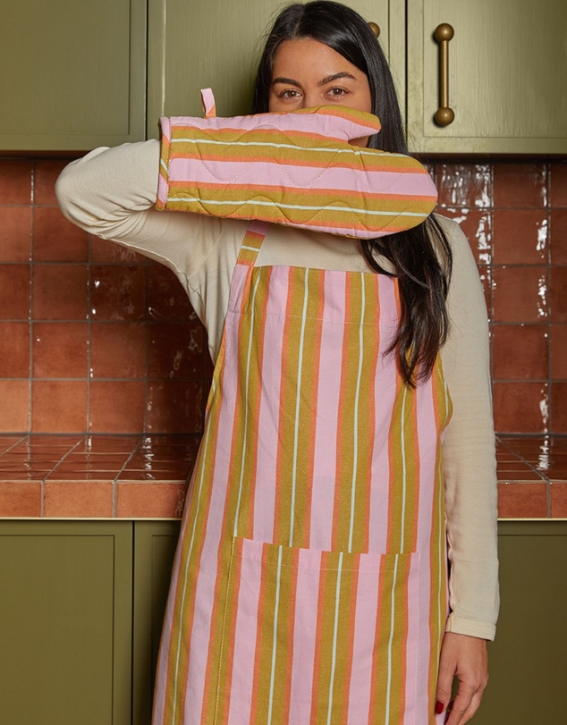 Mosey Me - Sunrise Stripe Oven Mitt