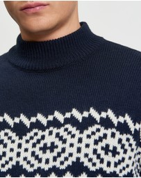 Ben Sherman - Mono Fairisle Crew