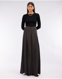 Amelius - Devon Silk Palazzo Pants