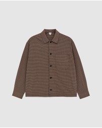 ARKET - Billy Relaxed Seersucker Check Shirt