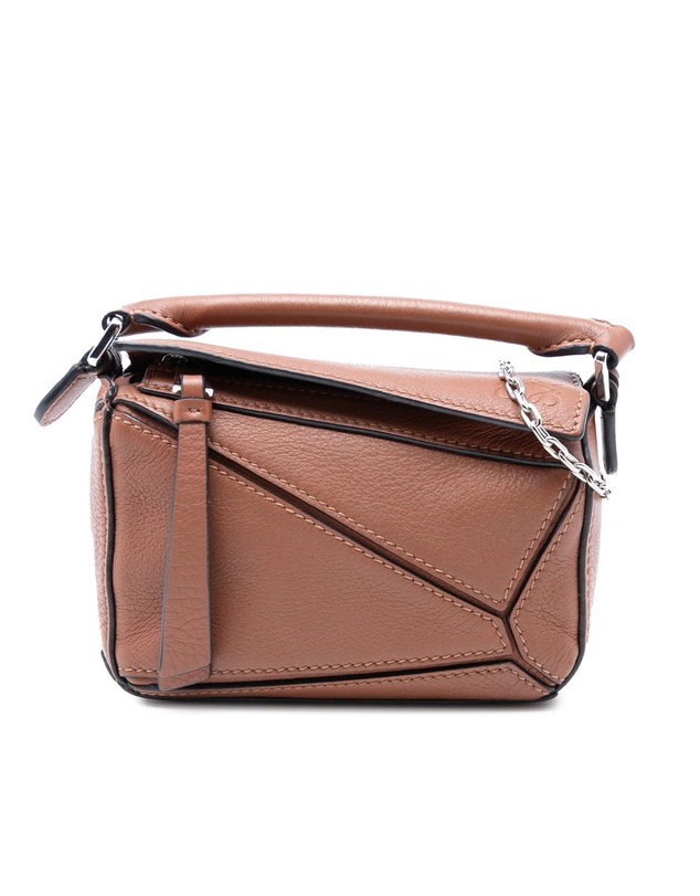 Pre-Loved by Azura Reborn - Pre-Loved Nano Calfskin Puzzle Satchel
