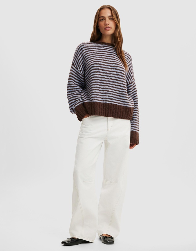 Cotton On - Luxe Crew Neck Sweater
