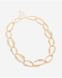 Lovisa - Gold Large Link Short Necklace