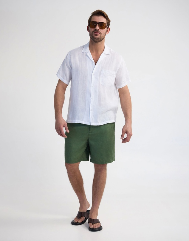 Oxford - Carlos French Linen Shorts