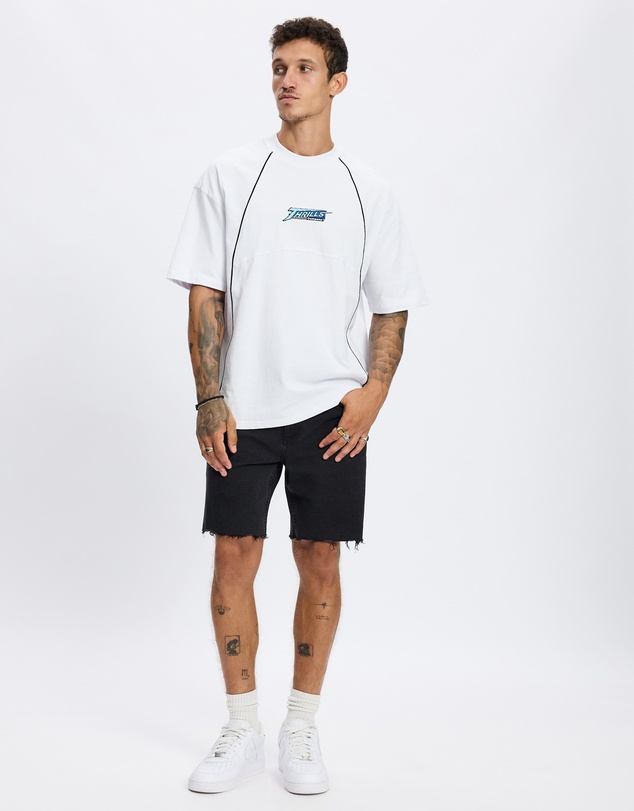 Thrills - Bones Raw Slim Denim Shorts