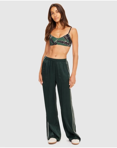 The Upside - Marnie Silk Wide Leg Pants