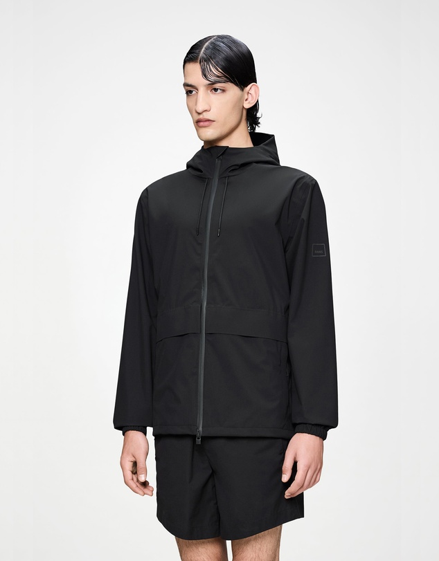 RAINS - Suva Hardshell Pocket Jacket Black