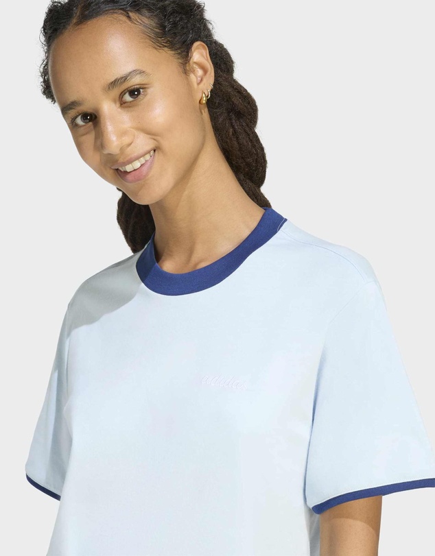 adidas Sportswear - Seasonal Essentials Colorpop T-Shirt with Embroidered Graphic Womens