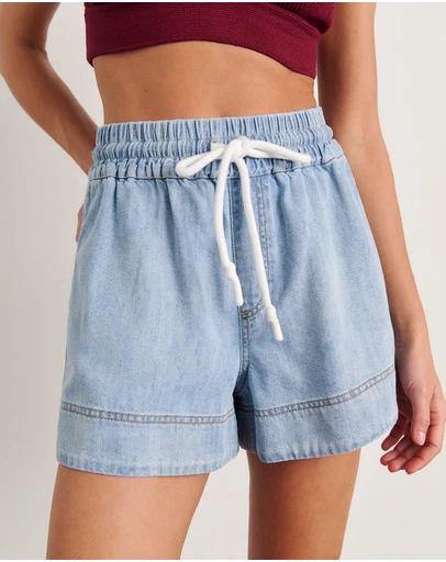 Jag - Loe Denim Pull On Short