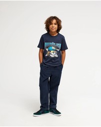 Quiksilver - Boys 8 to 16 Taxer Corduroy Cargo Pants