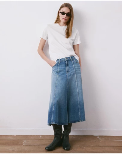 M.N.G - Short-Sleeved Cotton T-Shirt
