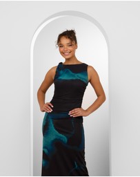 Pilgrim - Nandini Twist Mesh Maxi Dress