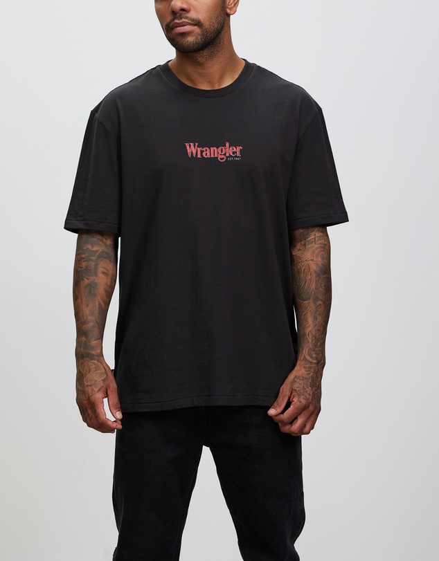 Wrangler - Baggy Model Tee - THE ICONIC EXCLUSIVE