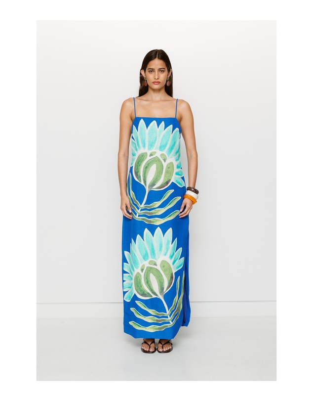 The Wolf Gang - Solsana Maxi Dress - Fern