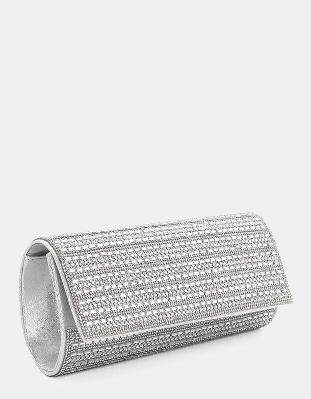 Morgan & Taylor - Wynter Clutch in Glittering Silver