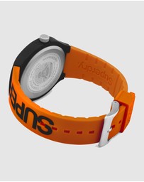 Superdry - Orange Silicone Sports Watch