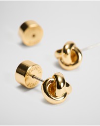 Country Road - Lucia Knot Stud Earring