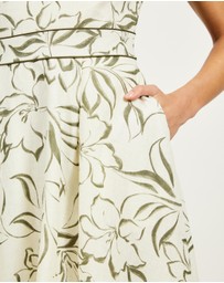 Minima Esenciales - Mabel Linen Maxi Dress