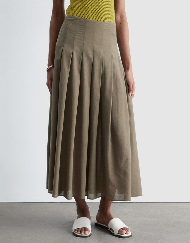 & Other Stories - Pleated Midi Skirt