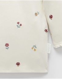 Purebaby - Broderie Layering Top -Kids-Babies