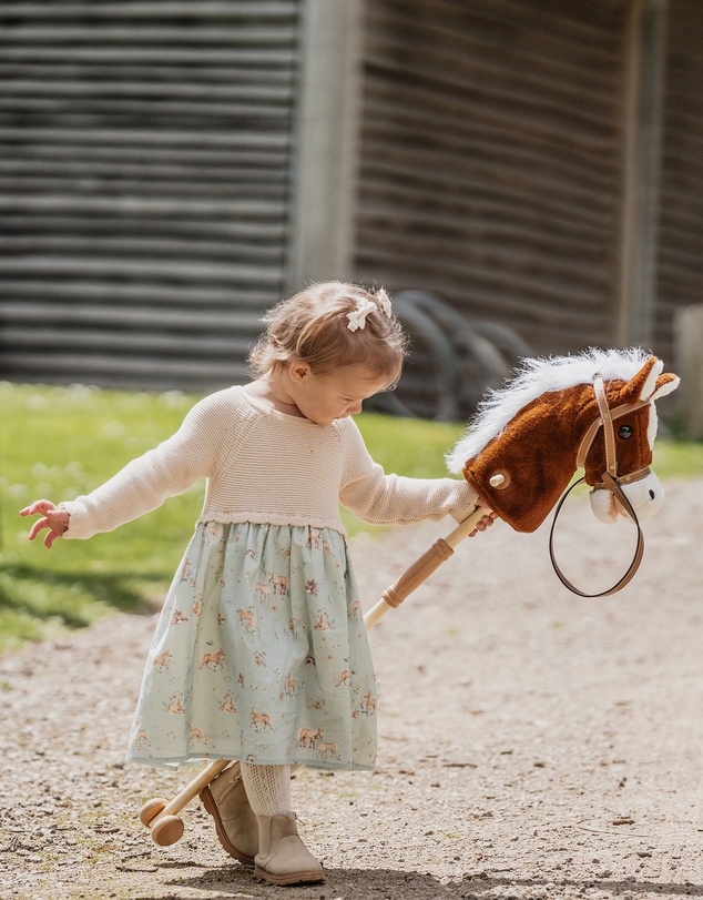 Bebe by Minihaha - Winnie Knitted Bodice Dress