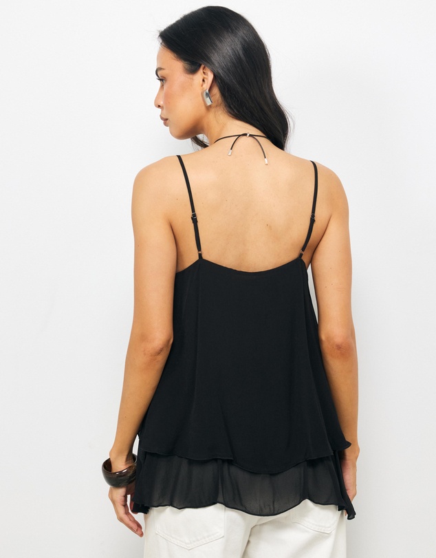 AERE - Willow Georgette Layered Cami
