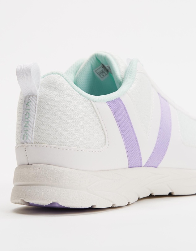 Vionic - Maren Elastic Lace Sneaker - White
