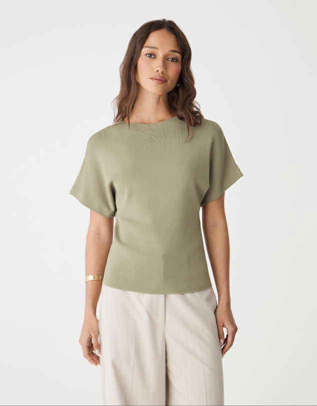 Forcast - Jemma Relaxed Knit Top
