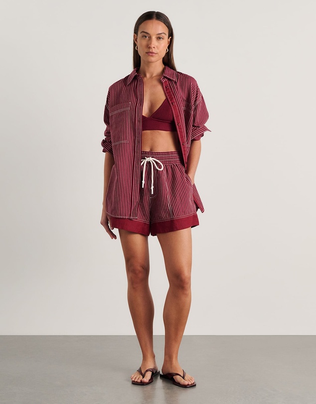 Jag - Gigi Stripe Pull On Short