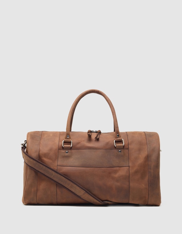 Oxford - Barton Leather Overnighter