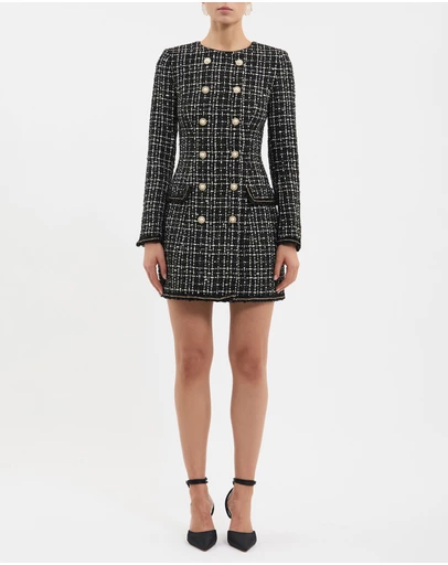Rebecca Vallance - Meringue Blazer Mini Dress