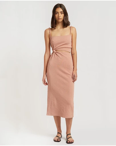 FRIEND of AUDREY - Jules Cotton Cut-Out Dress