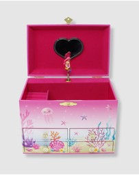 Pink Poppy - Mermazing Mermaid Medium Musical Jewellery Box