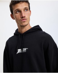 Thrills - Heavy Voltage Slouch Pull On Cropped Hood