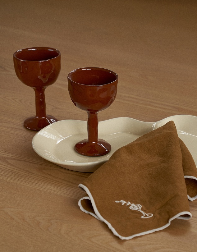 Black Blaze - Drift Goblet Pair