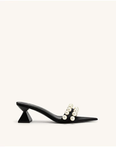 JW PEI - Gianna Beaded Strap Mules