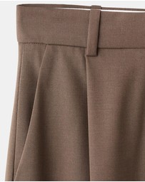 M.N.G - Pleated Straight-Leg Suit Trousers
