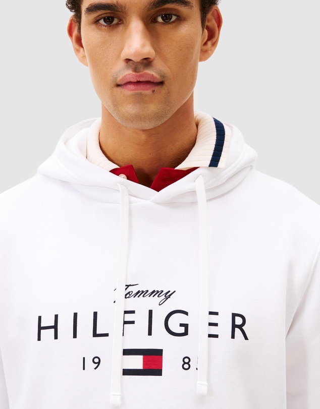 Tommy Hilfiger - Logo Graphic Flex Fleece Hoody