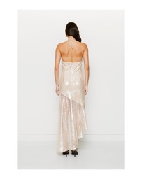 The Wolf Gang - Mina Sequin Maxi Dress - Gold