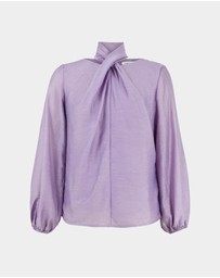 Forcast - Bellini Twist Neck Blouse