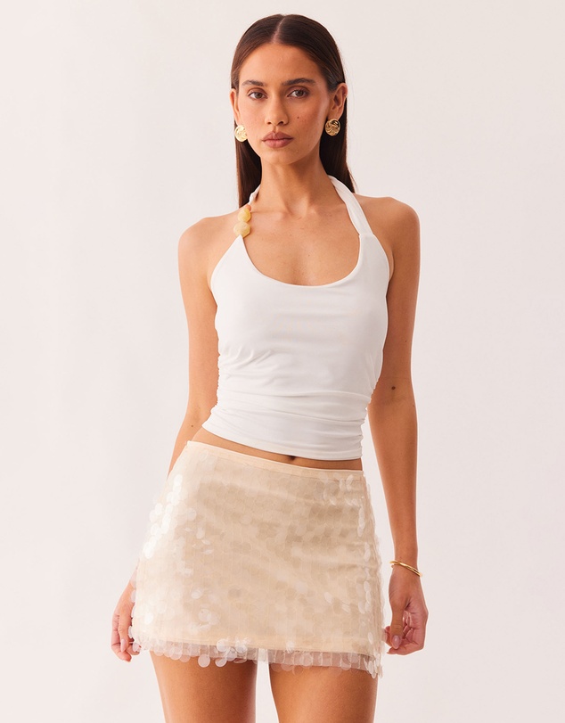 SNDYS - LEXIE TWIST HALTER TANK - ICONIC EXCLUSIVE