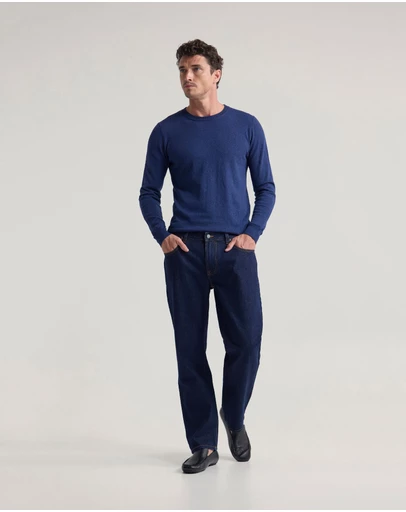 Oxford - Cotton Cashmere Crew Neck Knit