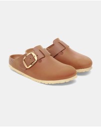 Birkenstock - Boston Big Buckle Oiled Leather Regular - Women's