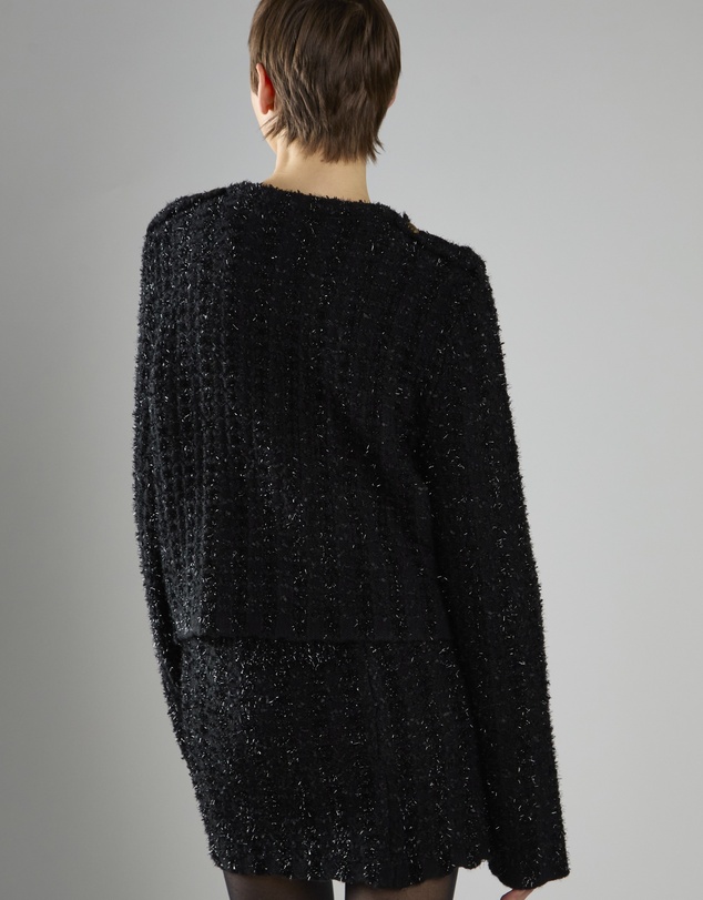 Glamorous - Tinsel Knitted Mini Skirt