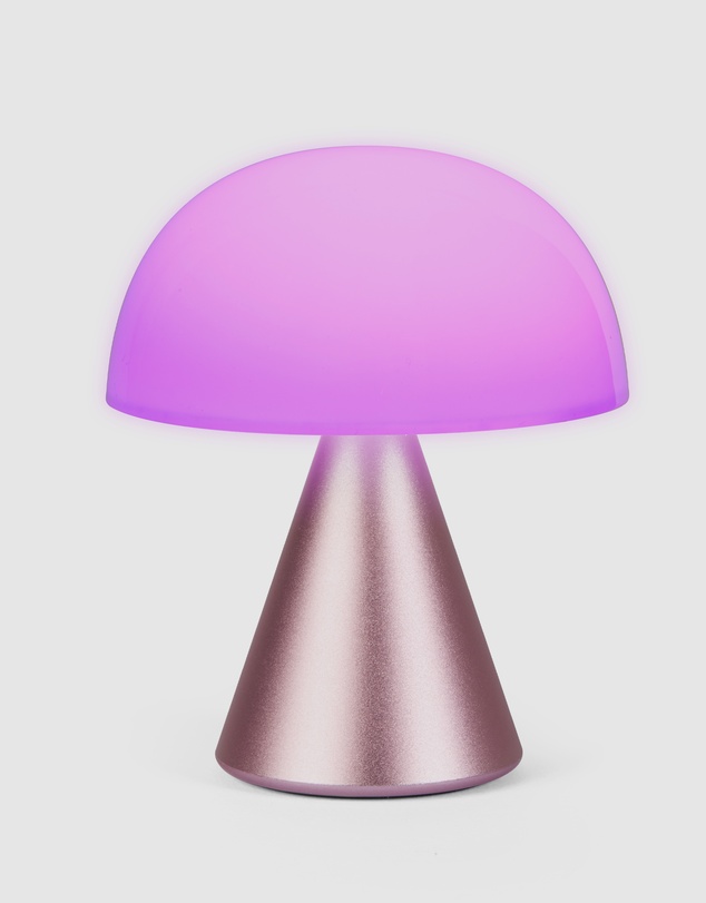 Lexon - Lexon Mina M Medium Portable Led Lamp - Pink